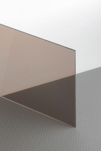 PLEXIGLAS® GS marrón gris 7C27 GT Plancha transparente alto brillo absorbe rayos UV