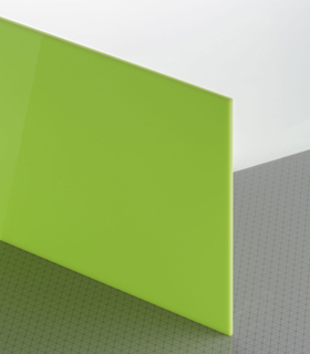 Platte Plexiglas GS, 1000 x 500 x 3 mm, grün getönt Zuschnitt Acrylglas GS