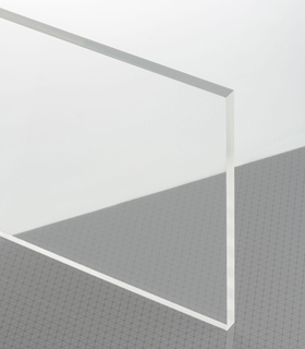 Feuille de plexiglas ronde en acrylique transparent pour projet de  bricolage, cadre photo
