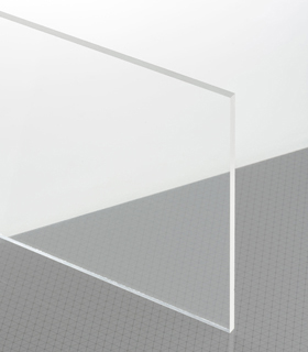 SZQL Clear Acrylic Perspex Plexiglass Transparent Board for for LED Light Base,Signs Thick 5mm,150x300mm