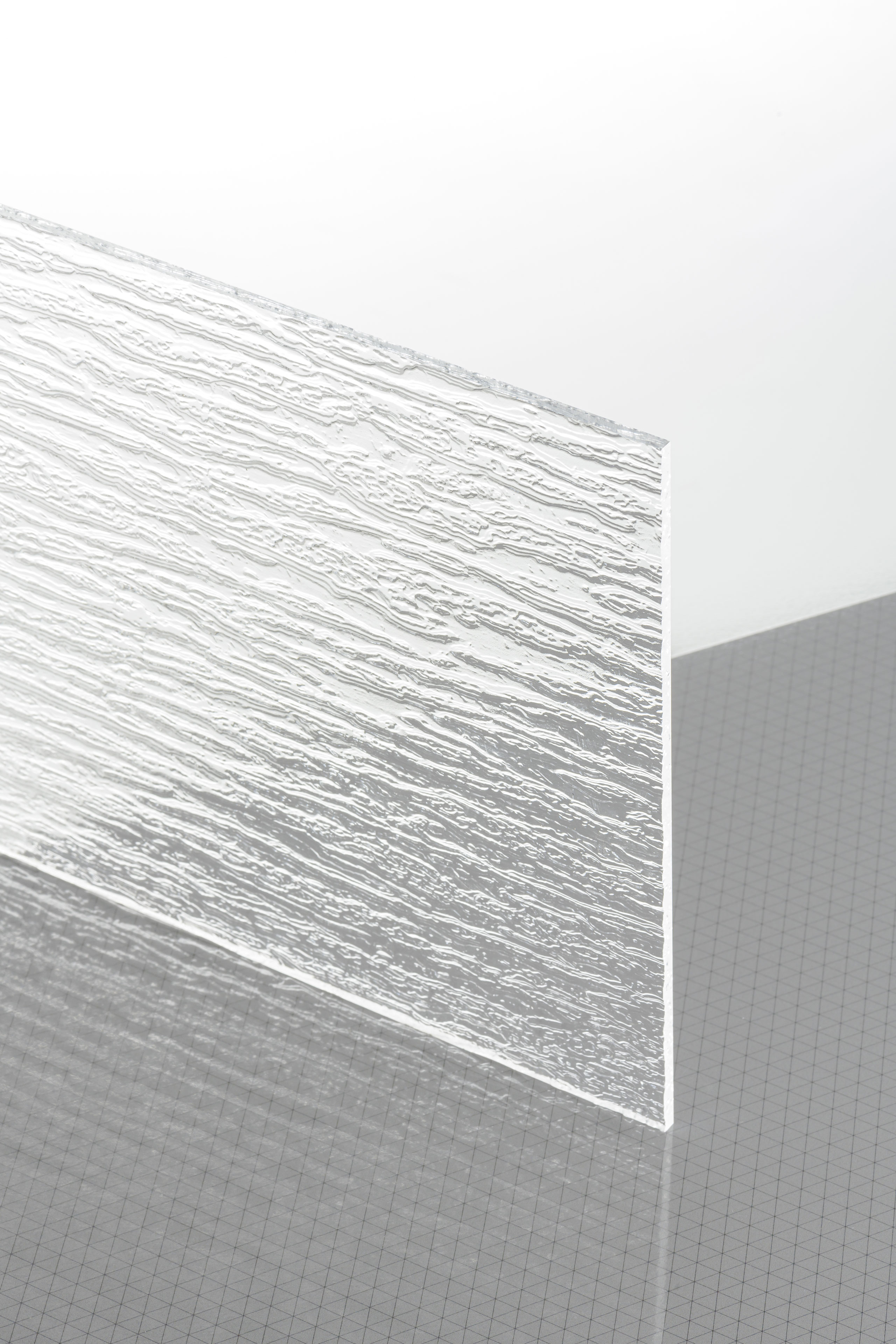 B & T métal verre acrylique PMMA XT Transparent Transparent 8,0 mm dépaisseur résistant aux UV revêtement des deux côtés Désir Découpe 